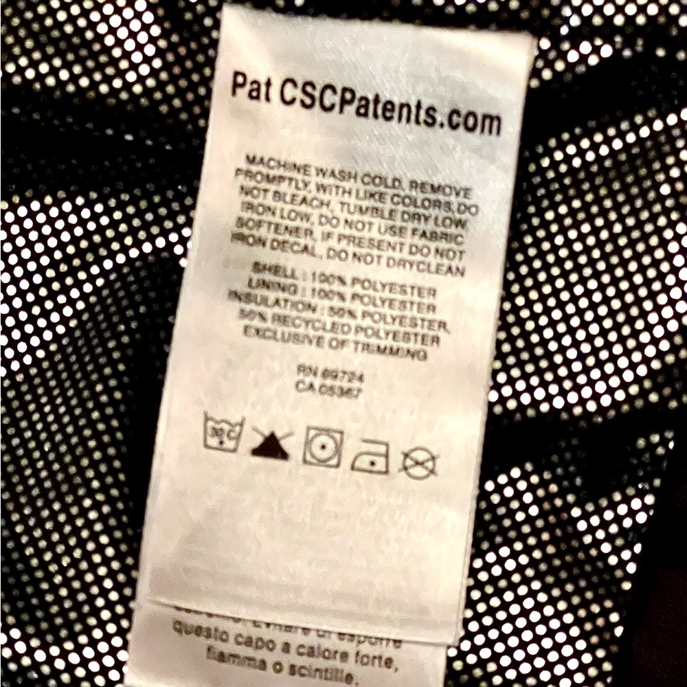 NWOT COLUMBIA black long women's jacket coat with hood size S - Picture 14 of 15